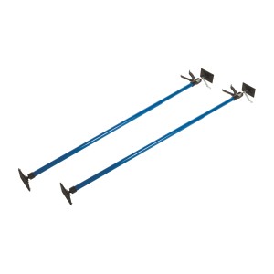 Set di 2 supporti per soffitto LUX blu (115-290cm), per cartongesso, utensili di serraggio.