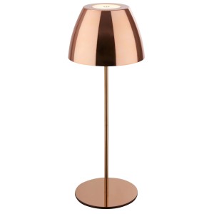 Lampada da tavolo a LED t.b.t. color rame.