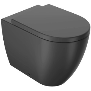 WC sospeso nero (t.b.t.) della categoria WC filo muro.