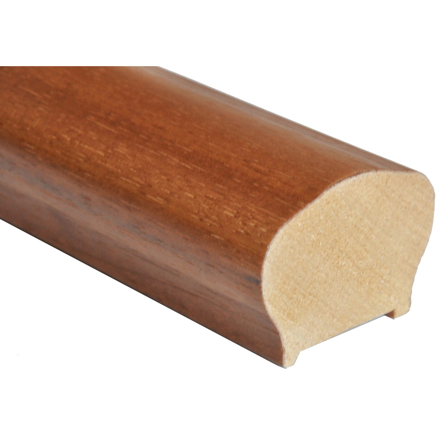 Corrimano In Legno Ayous Sagomato - Asta 3 Metri, 46x32mm, Made In Italy, Grezzo Da Verniciare - Foto 2