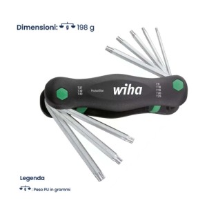 Chiavi TORX tascabilI PocketStar 8 in 1