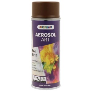 Vernice spray Aerosol Art RAL 8011 marrone noce satinato 400 ml