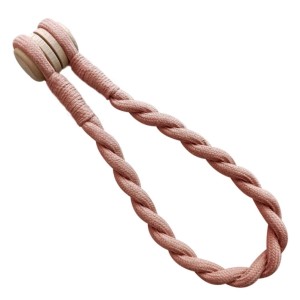 Calamita per tende intreccio 40 cm rosa antico
