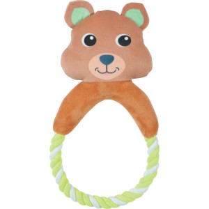 t.b.t. Giocattolo per cani: Peluche con anello di corda.