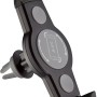 Supporto smartphone OBI per auto, da bocchetta aria, 8.9-15.2cm, rotazione 360°, nero-grigio.