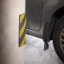 t.b.t. protezione antiurto con strisce gialle e nere su colonna in garage.