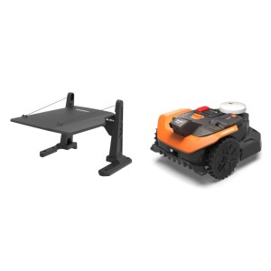 Robot tagliaerba a batteria Worx Landroid Vison cloud 300 m² con garage incluso