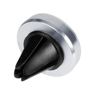 t.b.t. Accessorio auto interno: Supporto argentato per smartphone da bocchetta.