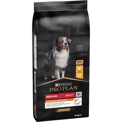 Cibo secco ricco di Pollo Purina ProPlan Medium Adult Everyday Nutrition