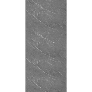 Rivestimento prottetivo in gomma laminata effetto marmo grigio 120x270 cm