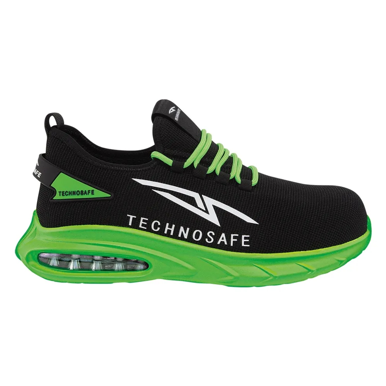Scarpa Antinfortunistica Technosafe S1PL SR ESD Verde Fluo Tg 47-image