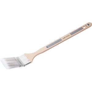 Pennello angolare LUX 60 mm per angoli con manico in legno chiaro.