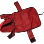 Abbigliamento per cani t.b.t. rosso con chiusure in velcro per una tenuta ottimale.