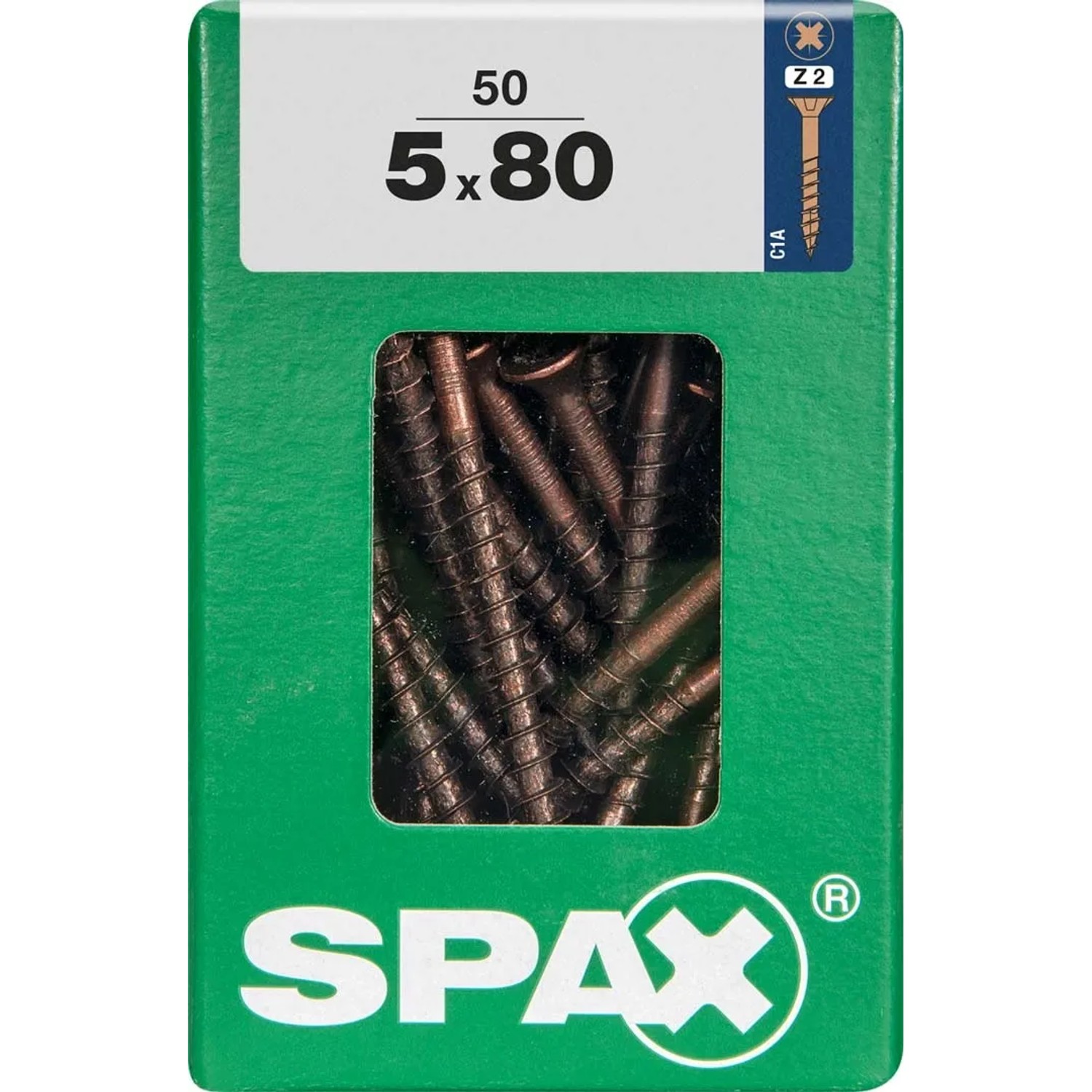 Spax 238 Vite SPAX TSP POZI bronzata 5x80 L 50 pz acquista da OBI