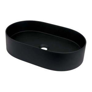 Lavabo da appoggio granito Limonar Idrostile 350x125 mm Nero