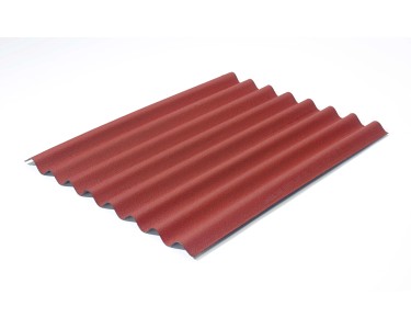 Lastra Ondulata In Fibra Bitumata Per Tettoie E Coperture Base Onduline - Foto 2