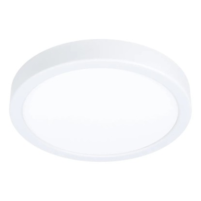 Plafoniera LED Fueva 6 1550 lm CCT Ø 21 x 20 cm bianco