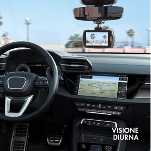 t.b.t. Accessorio interno auto nel cruscotto di un'auto.