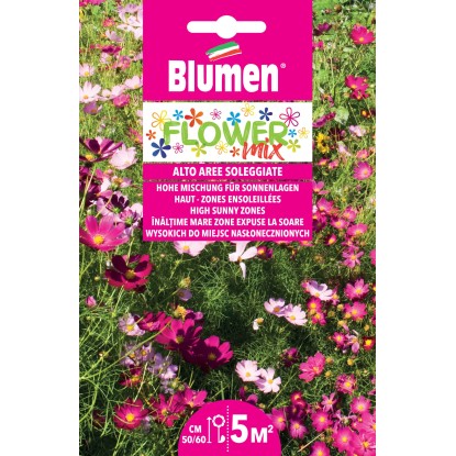 Semi mix fiori alti per aree soleggiate