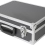 Valigetta porta attrezzi LUX AKW 130 in alluminio con maniglia e due serrature.