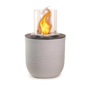 Camino a bioetanolo giardino Divina Fire Raffaello 3,4 kW Ø35xH55 cm beige