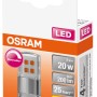 Lampadina LED Osram G4, 2W, bianco caldo, 200lm, EEC: F, 4x1,5cm nella scatola.