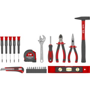 Borsa porta attrezzi manuali in nylon 23 pz