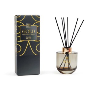 Diffusore di fragranza black musk in cera e vetro 160 ml