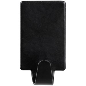 Wenko ganci adesivi in acciaio inox, set da 4, neri, rettangolari, per montaggio a parete senza forare.