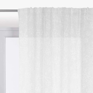 Tenda arredo Essen bianco 140x300 fett. + pass. nasc.