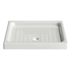 Piatto doccia rettangolare in ceramica Polo 91x72 cm bianco