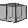 Tenda zanzariera per pergola bioclimatica 3630 antracite H231xL300xP360 cm_5