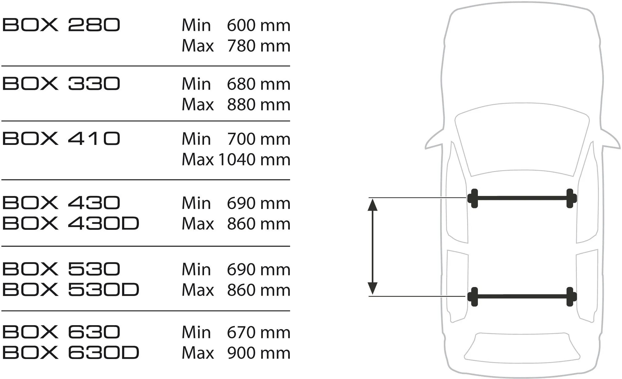 Box Auto Farad 480 Litri Nero Lucido - Per Auto E Caravan, Portata 75 Kg, Chiusura A Chiave - Foto 7