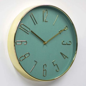 Orologio da parete Pegaso Ø 30,5x4,5 cm verde