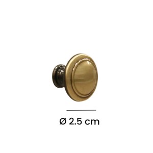 Pomoli mobili zama set 2 pezzi Ø 25 mm