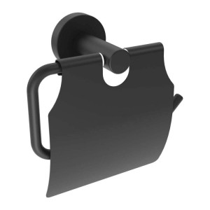 Portarotolo a parete Idrostile 143x140 mm nero