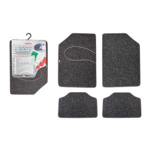 Set tappetini auto t.b.t. per interni, grigio screziato.