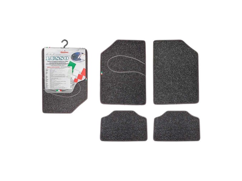 Tapis De Sol Auto Sur Mesure Pour Hyundai IX35 2010+ Et Kia Sportage III 2010-2016 - Noir, Antidérapant