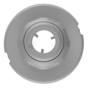 Dettaglio raccordo irrigazione t.b.t. grigio.