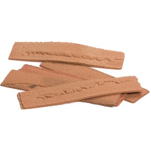 Listelli Elabrick Palermo, 5x21 cm, resistenti al gelo, per interni ed esterni. Dettaglio superficie.
