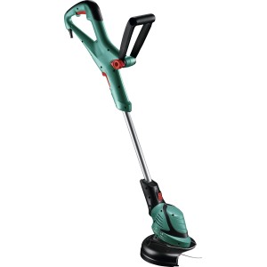 Tagliabordi elettrico t.b.t. verde e nero. Ideale per bordi del prato precisi.