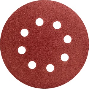 Disco abrasivo (Ø 125 mm) per levigatrice eccentrica LUX EXS-240 A.