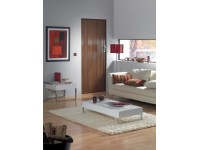 Visual Porta A Soffieto In PVC 210 X 82 Cm - Marrone Noce (085773 - 5