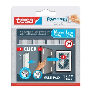 Powerstrips Tesa® Click Combo M&L