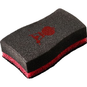 Spugna per pulizia Weber, 2 pezzi, per griglie e superfici. Utensile per grill a due lati.