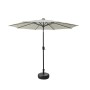 Ombrellone da giardino a palo centrale Benjamin Ø 3 m x H 2,4 m antracite