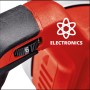 Dettaglio: Miscelatore per vernici a batteria Einhell TE-MX 18 Li con controllo velocità e simbolo elettronica.