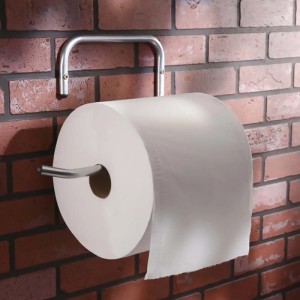 Gancio portarotolo ferro zincato 22x34x13,5 cm Ø 16 mm