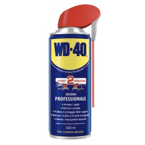 WD-40 spray multifunzione, 400ml, per lubrificazione e rimozione ruggine.
