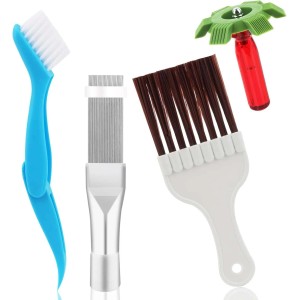 Set pulizia per alette condizionatore d`aria 4 pz